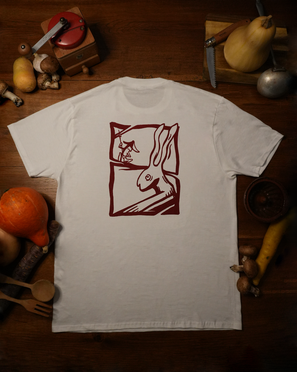 T-shirt L'Affrontement | Parallèle - sérigraphie à la main