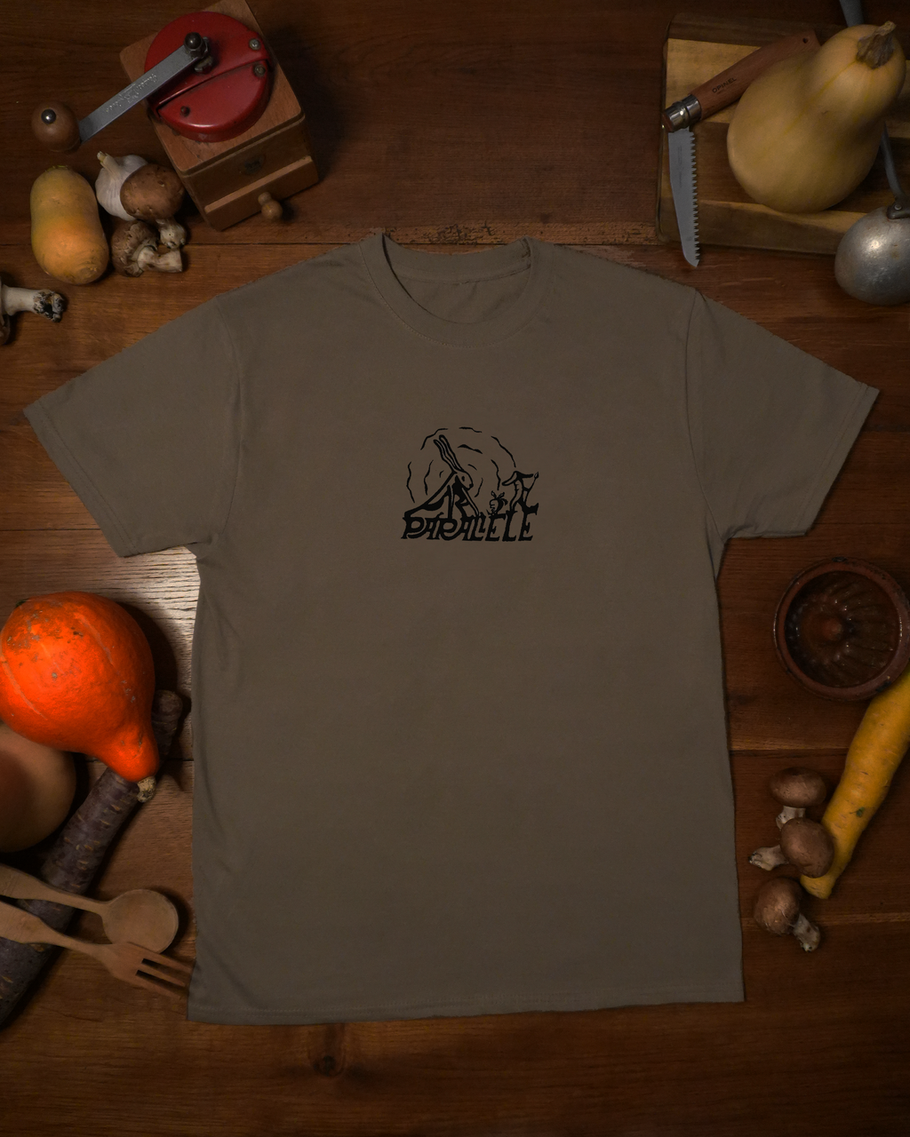 T-shirt L'Affrontement | Parallèle - sérigraphie à la main