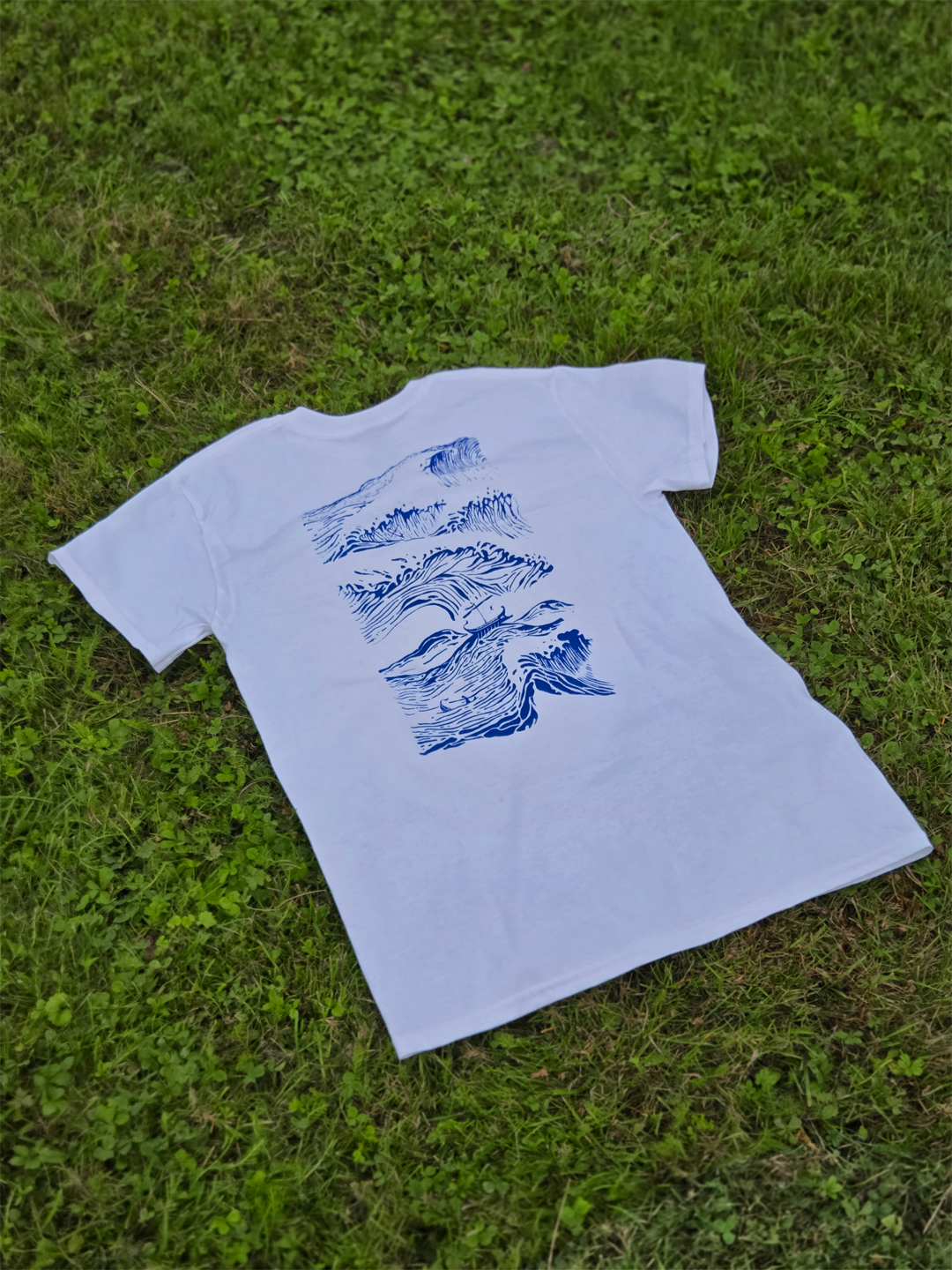 T-shirt Le radeau du kraken | Parallèle - sérigraphie à la main