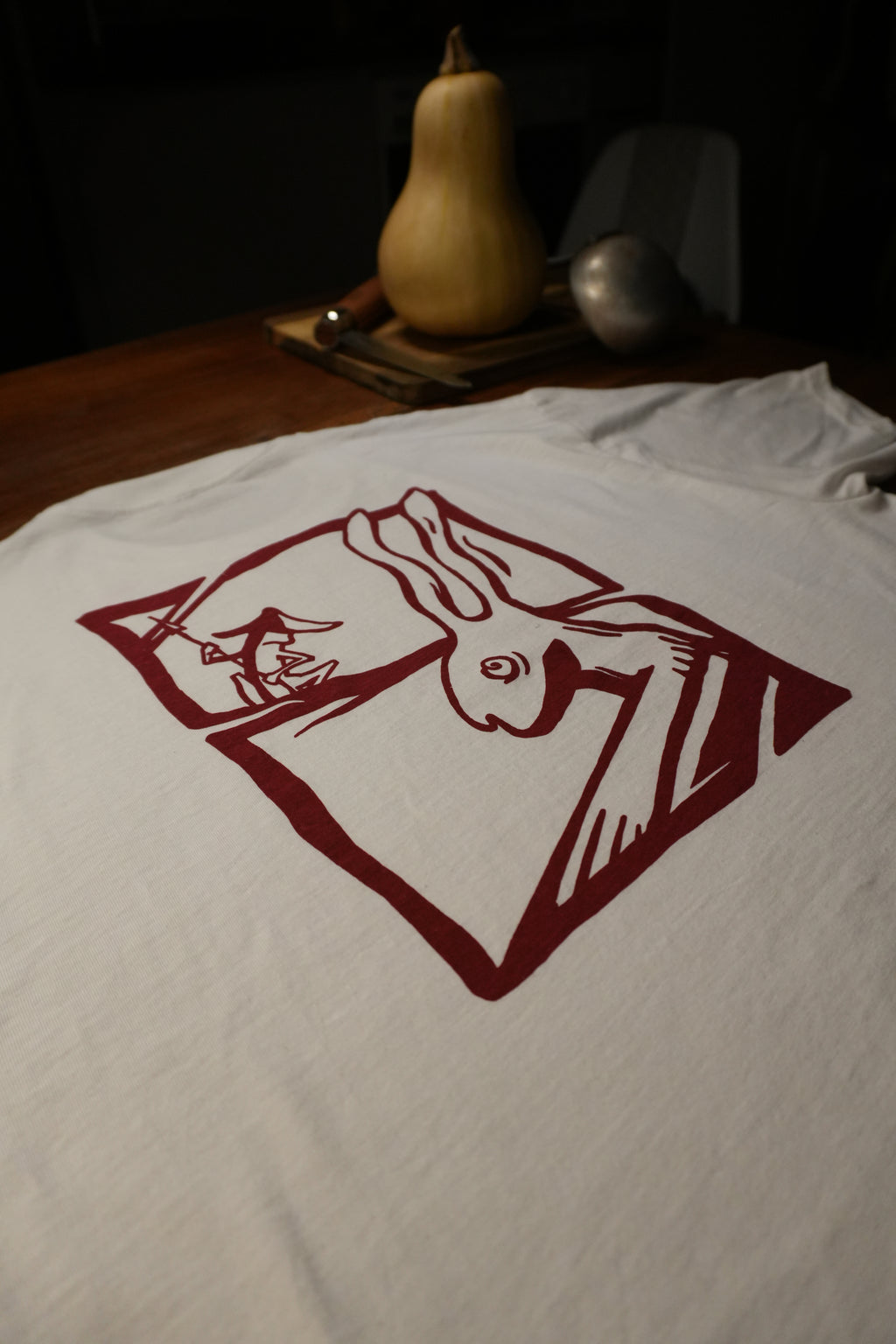 T-shirt L'Affrontement | Parallèle - sérigraphie à la main