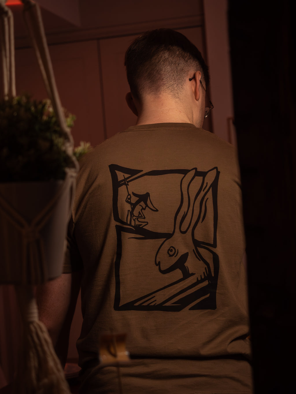 T-shirt L'Affrontement | Parallèle - sérigraphie à la main